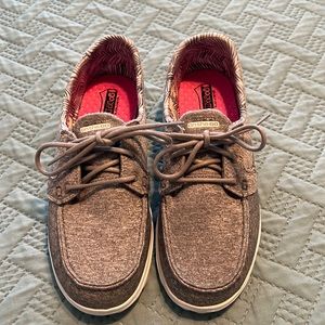 Women’s Skechers Gray Boat Shoes